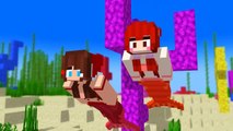 JJ Became a Lifeguard VS Mikey Giant Security Summer Vacation - Maizen Minecraft