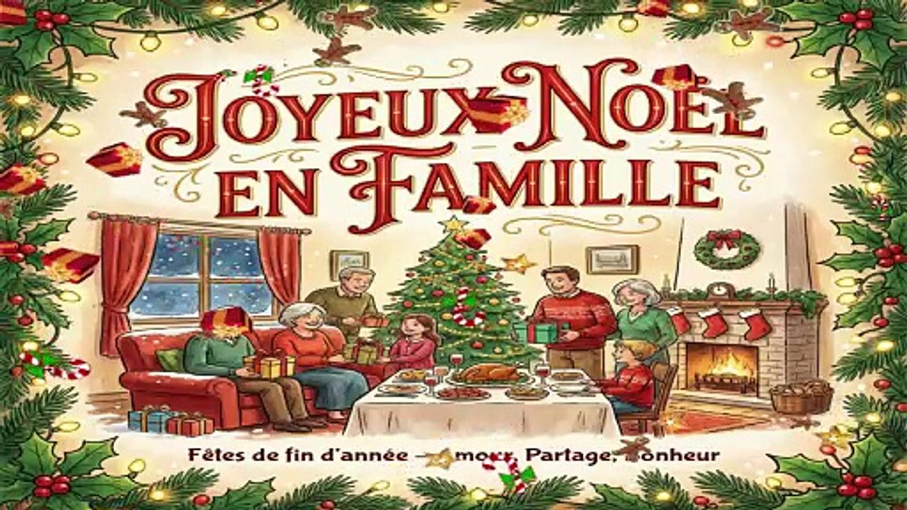 Un joyeux noël en famille