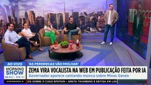 ZEMA cantor? GOVERNADOR usa IA para "soltar a voz"
