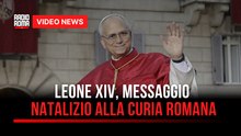Leone XIV, messaggio natalizio alla Curia romana