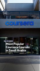 Most Popular Coursera Courses in Saudi Arabia