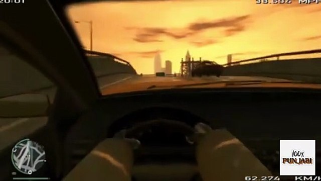 GTA IV - Road Trip funny punjabi voice