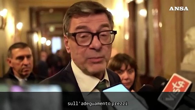 Giorgetti commenta la manovra: Vale circa 22 miliardi, fatte cose che sembravano impossibili