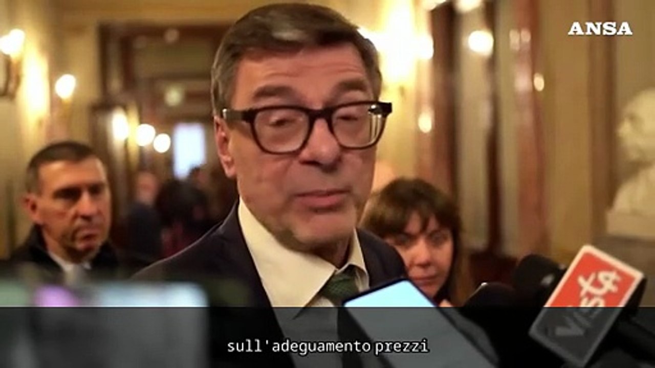 Giorgetti commenta la manovra: "Vale circa 22 miliardi, fatte cose che sembravano impossibili"
