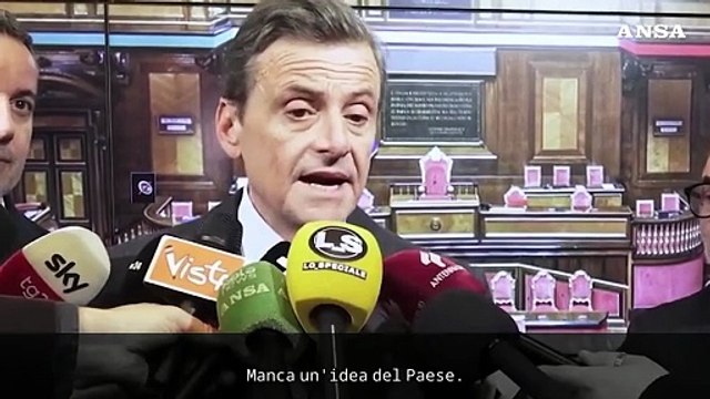 Manovra, Calenda: Manca idea del Paese, il problema del governo e' la Lega