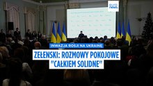 Zełenski: projekt porozumienia pokojowego solidny, ale Rosja kontynuuje ataki