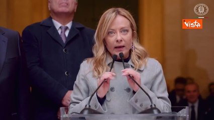 Gli auguri di Meloni ai dipendenti di Palazzo Chigi: «È stato un anno tosto, ma il 2026 sarà molto peggio»