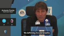Conte shares Super Cup joy with Napoli fans