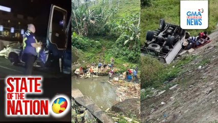 3 magkakaanak patay, 3 pa sugatan sa kotseng nabangga ng truck sa SLEX | SONA