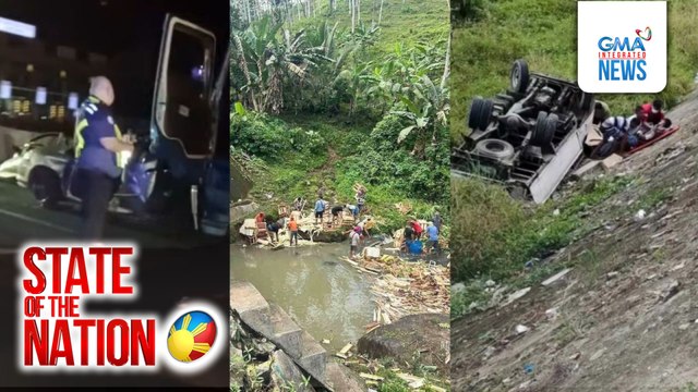 3 magkakaanak patay, 3 pa sugatan sa kotseng nabangga ng truck sa SLEX | SONA