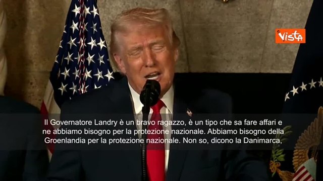 Trump: «Abbiamo bisogno della Groenlandia per sicurezza nazionale, non per minerali o petrolio»