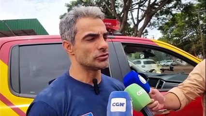 "Bombeiros desempenharam um trabalho extremamente duro e difícil e graças a Deus tivemos sucesso", afirma médico