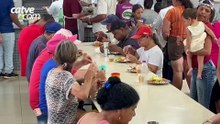 Almoço especial de Natal é servido pelo Provopar em Cascavel para 400 pessoas