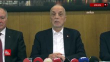 Türk-İş: Komisyona katılmama kararımız konusunda haklıymışız