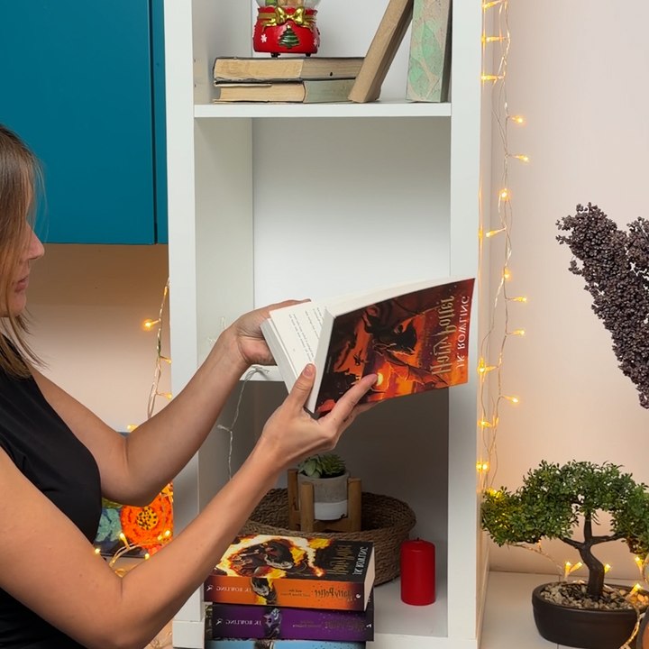 Harry Potter books but make them christmas-y 🎄✨⚡ #booktok #holidayvibes