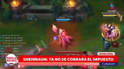 Sheinbaum cancela el impuesto a los videojuegos | DPC con Paola Rojas