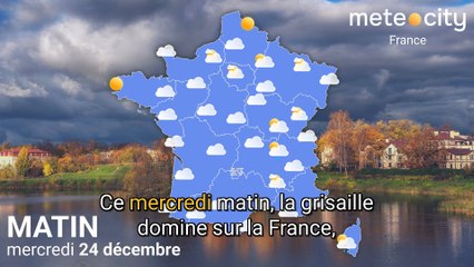 Bulletin météo France du mercredi 24 décembre 2025