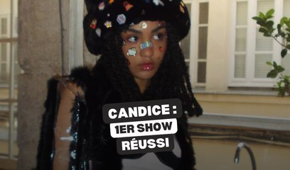 Candice, premier show réussi à la Salle Pleyel à Paris