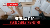 Medicina, flop per il semestre filtro: troppi ostacoli e studenti in affanno