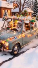 😻😻😻 On danse autour du sapin de Noël #cat #catlover #cats💖💥ABONNES-TOI STP🙏💖 MERCI 🙏💖💥