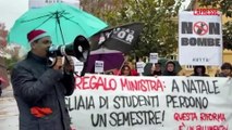 Medicina, presidio studenti al MUR contro semestre filtro: 