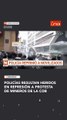 Policías resultan heridos en represión a protesta de mineros de la COB