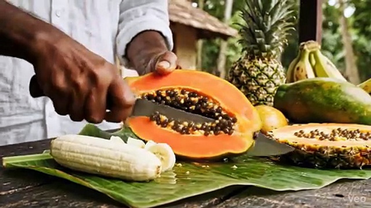 South Indian Fruit Cutting ASMR 🍎 | So Relaxing & Satisfying 😍