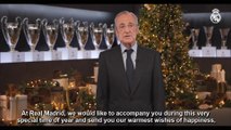 El mensaje de Navidad de Florentino Pérez apelando a los valores del madridismo
