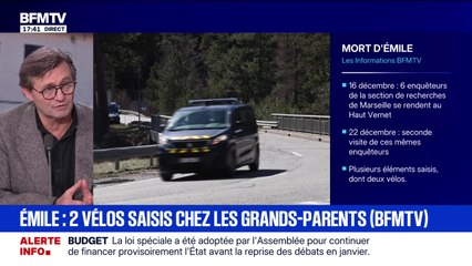 Marschall Truchot : Deux vélos saisis chez les grands-parents d'Émile (BFMTV) - 23/12