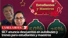 Descuentos de hasta 50% en transporte para estudiantes y maestros: fechas y requisitos
