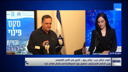 اللواء وائل ربيع: سياسات الاستيطان الإسرائيلية مخالفة للقانون الدولى ولا خلاف فيها وخاصة في الضفة