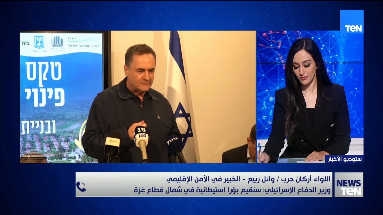 اللواء وائل ربيع: سياسات الاستيطان الإسرائيلية مخالفة للقانون الدولى ولا خلاف فيها وخاصة في الضفة