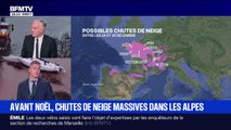 Marshall Truchot : Avant Noël, chutes de neige massives dans les Alpes - 23/12