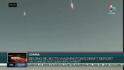Beijing rejects Washington's draft report on Chinese nuclear deployment