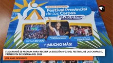 Itacaruare se prepara para recibir la edición N°33 del Festival de las Carpas