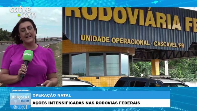 Operação Natal: Policiamento em rodovias federais é reforçado nas rodovias federais