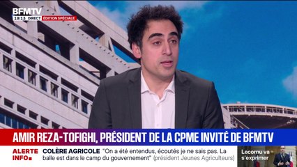 Loi spéciale: "Les entreprises et les entrepreneurs ont besoin de visibilité", déclare Amir Reza-Tofighi, président de la CPME