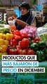 Jitomate, huevo y pollo, entre los 10 productos que más bajaron de precio en diciembre
