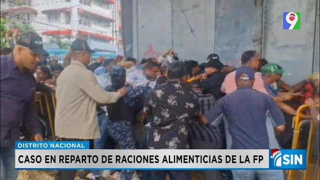 Entrega de cajas navideñas por el expresidente Fernández causan caos | Primera Emisión SIN