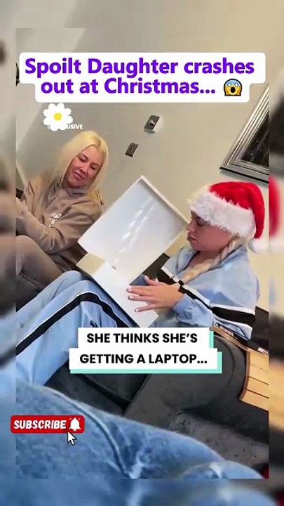 Part1 Spoilt Daughter Crashes Out At Christmas... 😱