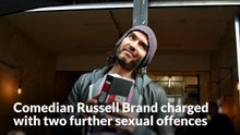 Comedian Russell Brand charged with two further sexual offences