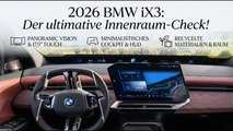 2026 BMW iX3: Platzangebot, Kofferraum & Cockpit-Neuheiten