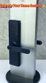 Smart fingerprint door lock with app control. Works with Google Home & Alexa. Buy link in description. Follow for more deals.
