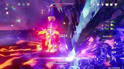 Genshin Impact Natlan Boss Dragon érodé Seigneur du feu primordial 2