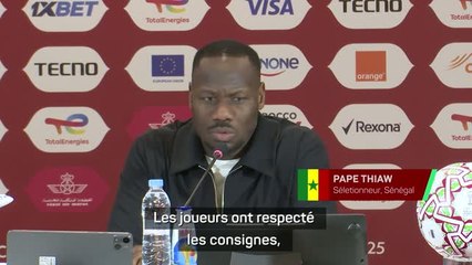 Sénégal - Thiaw : "L'équipe a été très sérieuse"