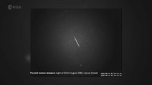 Dozens of Perseid Meteors Snapped by ESA Camera on Canary Islands