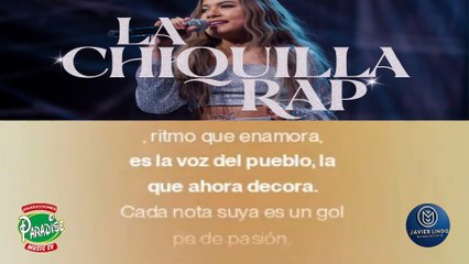 LA CHIQUILLA RAP AUTOR JAVIER LINDO M.