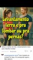 Levantamento terra é pra lombar ou pra pernas??