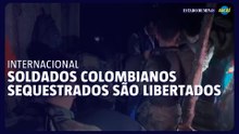 Soldados colombianos sequestrados são libertados