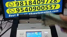 Best ai technology cash counting machine with fake note detector #mixeddomination #LCDalert